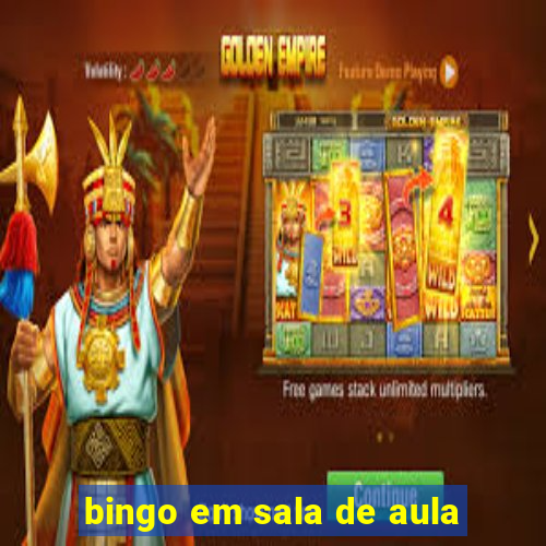 bingo em sala de aula